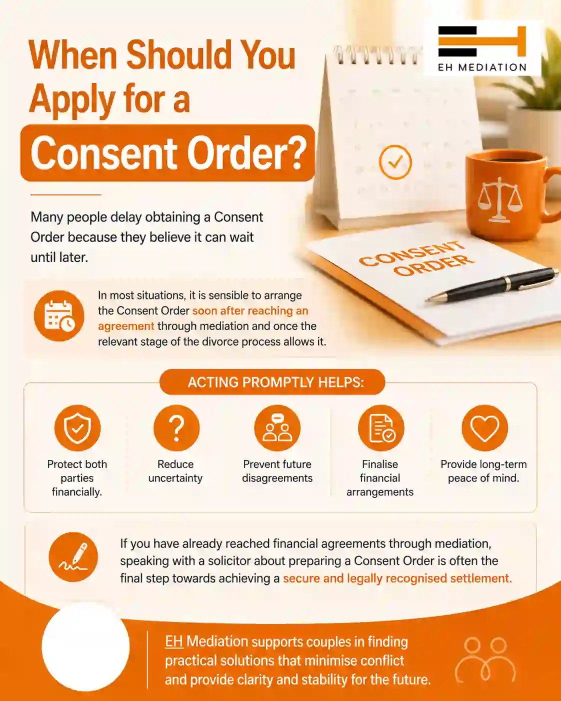 When Should You Apply for a Consent Order Hornsea?